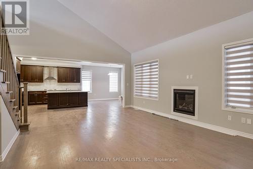 Upper - 54 Dyer Crescent, Bracebridge, ON - Indoor Photo Showing Living Room With Fireplace