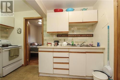 98 Kathleen Street, Sudbury, ON - Indoor Photo Showing Kitchen With Double Sink