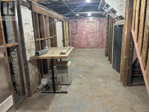 94 Wellington Street, St. Thomas, ON - Indoor Photo Showing Basement