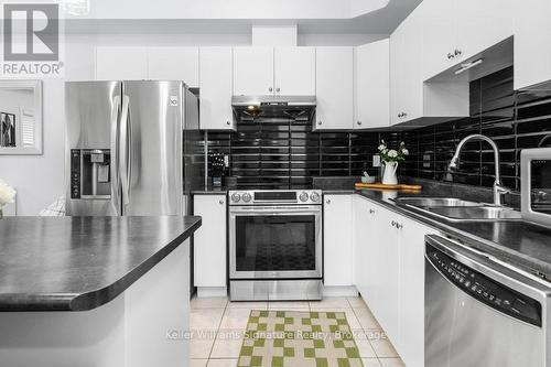 4 - 47 Madonna Drive, Hamilton (Carpenter), ON - Indoor Photo Showing Kitchen With Stainless Steel Kitchen With Double Sink