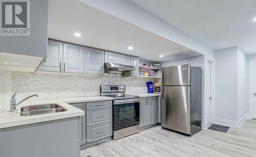 54 O'Connor Crescent, Brampton, ON - Indoor Photo Showing Kitchen With Double Sink