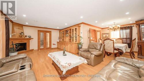 14208 Torbram Road, Caledon, ON - Indoor Photo Showing Living Room With Fireplace