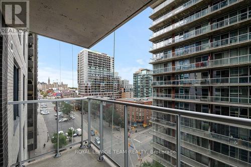 704 - 180 George Street, Ottawa, ON - Outdoor With Balcony