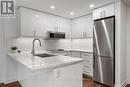 704 - 180 George Street, Ottawa, ON  - Indoor Photo Showing Kitchen With Upgraded Kitchen 