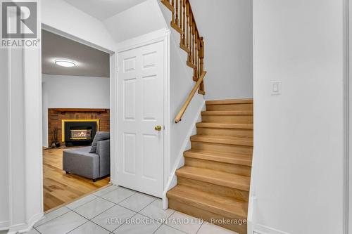 58 - 3600 Colonial Drive, Mississauga, ON - Indoor Photo Showing Other Room With Fireplace