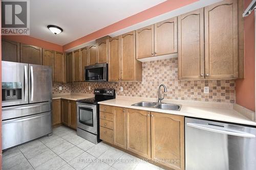 19 Martree Crescent, Brampton, ON - Indoor Photo Showing Kitchen With Double Sink