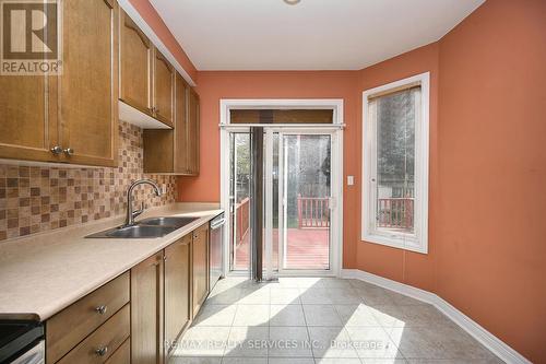 19 Martree Crescent, Brampton, ON - Indoor Photo Showing Kitchen With Double Sink