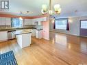 Duncan Road Acreage, Prince Albert Rm No. 461, SK  - Indoor Photo Showing Kitchen With Double Sink 