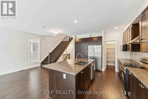 632 Moonflower Crescent S, Ottawa, ON - Indoor Photo Showing Kitchen With Double Sink With Upgraded Kitchen