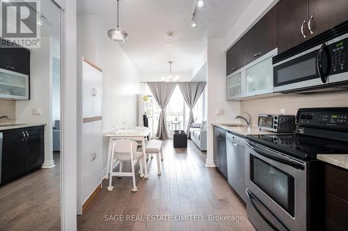 624 - 20 Gothic Avenue, Toronto, ON - Indoor Photo Showing Kitchen