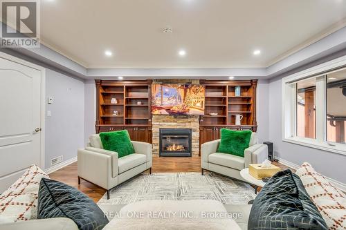 1564 Pinery Crescent, Oakville, ON - Indoor With Fireplace