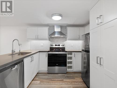 Lower - 40 Fern Avenue, Toronto, ON - Indoor Photo Showing Kitchen With Upgraded Kitchen