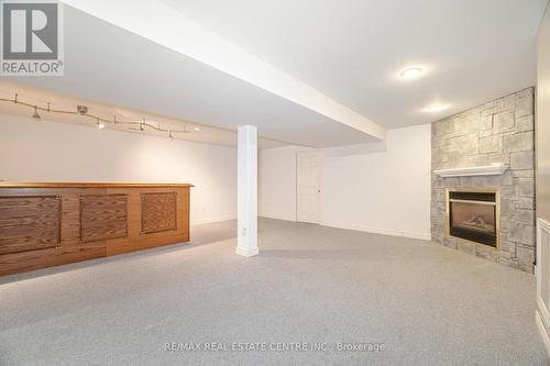 2485 Strathmore Crescent, Mississauga, ON - Indoor Photo Showing Other Room With Fireplace