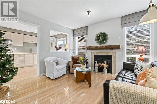 648 Kerr Trail, Halton, ON - Indoor Photo Showing Living Room With Fireplace