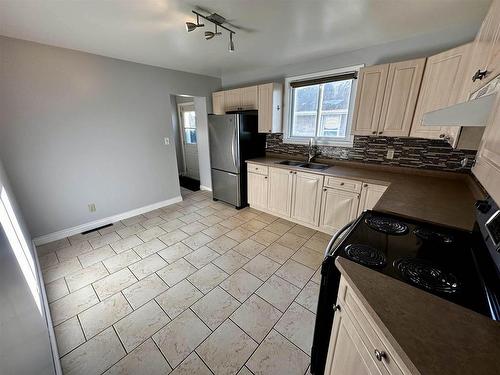 1312 Euclid Avenue, Thunder Bay, ON - Indoor Photo Showing Kitchen With Double Sink