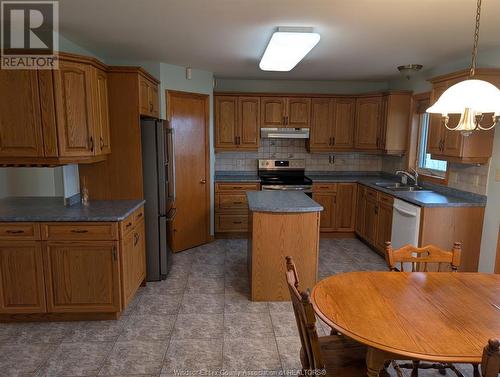 6802 Concession 6 North, Amherstburg, ON - Indoor Photo Showing Kitchen With Double Sink