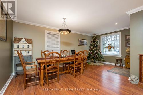 111 Denison Avenue, Brampton, ON - Indoor Photo Showing Dining Room With Fireplace