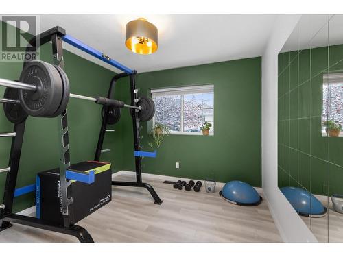 487 Glen Pine Court, Kelowna, BC - Indoor Photo Showing Gym Room