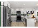 487 Glen Pine Court, Kelowna, BC  - Indoor Photo Showing Kitchen With Stainless Steel Kitchen With Double Sink With Upgraded Kitchen 