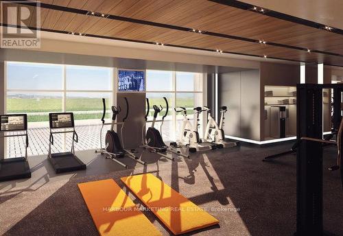 1010 - 345 Wheat Boom Drive, Oakville, ON - Indoor Photo Showing Gym Room