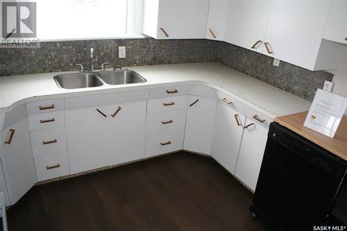 1201 Scott Avenue, Rouleau, SK - Indoor Photo Showing Kitchen With Double Sink