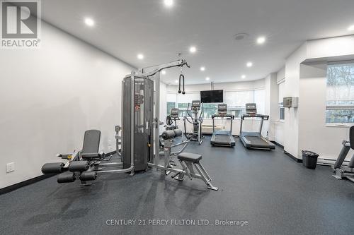 1403 - 121 Ling Road, Toronto, ON - Indoor Photo Showing Gym Room