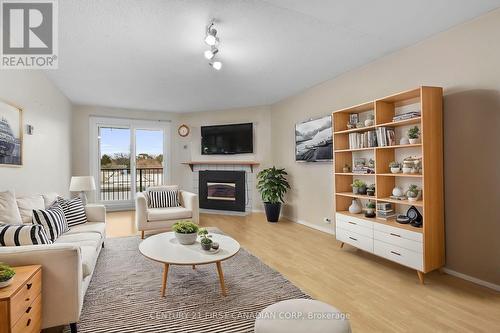 316 - 737 Deveron Crescent, London, ON - Indoor Photo Showing Living Room With Fireplace