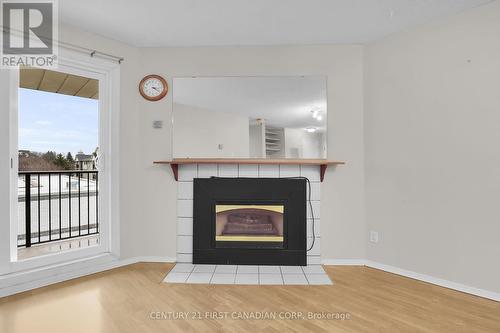 316 - 737 Deveron Crescent, London, ON - Indoor Photo Showing Living Room With Fireplace