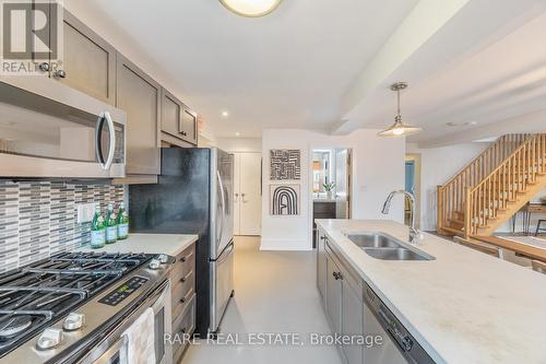 #5 - 2B Minto Street, Toronto, ON - Indoor Photo Showing Kitchen With Stainless Steel Kitchen With Double Sink With Upgraded Kitchen