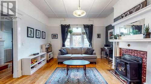 12 Mayor Avenue, St.John'S, NL - Indoor Photo Showing Living Room With Fireplace