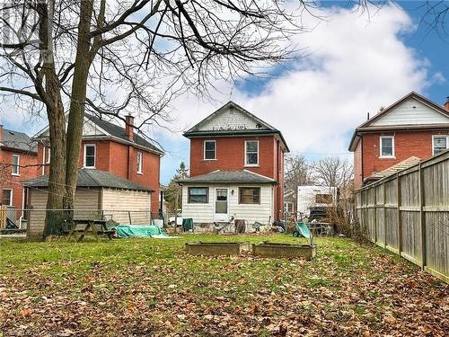 View of rear view of property - 57 Lowell Street N, Cambridge, ON - Outdoor