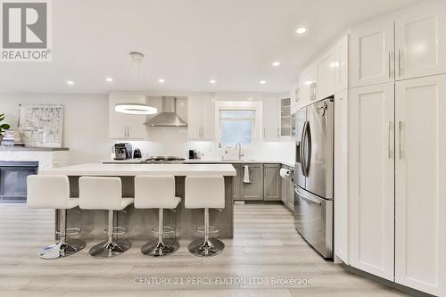 Main2Nd - 23 Pitt Avenue, Toronto, ON - Indoor Photo Showing Kitchen With Stainless Steel Kitchen With Upgraded Kitchen