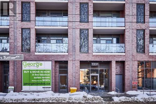 306 - 1331 Queen Street E, Toronto, ON - Outdoor With Balcony With Facade