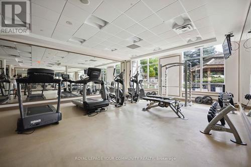 1712 - 9245 Jane Street, Vaughan, ON - Indoor Photo Showing Gym Room