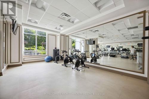 1712 - 9245 Jane Street, Vaughan, ON - Indoor Photo Showing Gym Room