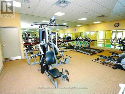 1815 - 349 Rathburn Road W, Mississauga, ON - Indoor Photo Showing Gym Room