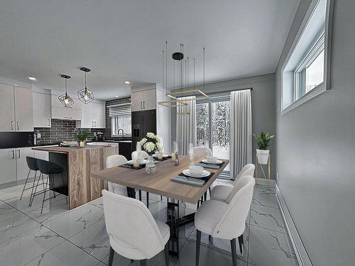 Dining room - 300 Rue Du Côteau, Saint-Gilles, QC - Indoor Photo Showing Dining Room