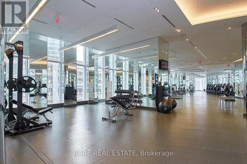 1301 - 10 York Street, Toronto, ON - Indoor Photo Showing Gym Room