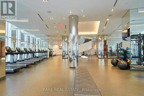 1301 - 10 York Street, Toronto, ON - Indoor Photo Showing Gym Room