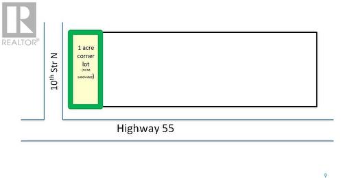 1 Acre Prime Highway Frontage East Of Nipawin, Nipawin, SK 