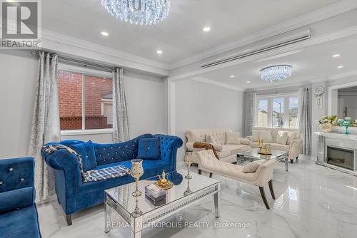 345 Old Harwood Avenue, Ajax, ON - Indoor Photo Showing Living Room With Fireplace