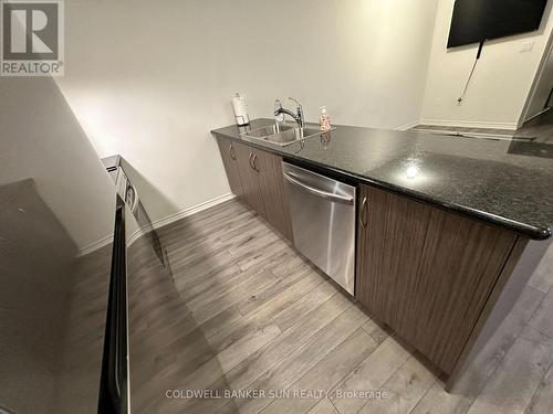 601 - 50 Halliford Place, Brampton, ON - Indoor Photo Showing Kitchen With Double Sink