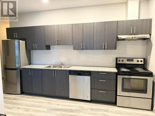 F101 - 275F Larch Street, Waterloo, ON - Indoor Photo Showing Kitchen With Double Sink With Upgraded Kitchen