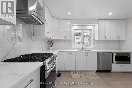 1609 Bottriell Way, Ottawa, ON - Indoor Photo Showing Kitchen With Stainless Steel Kitchen With Upgraded Kitchen