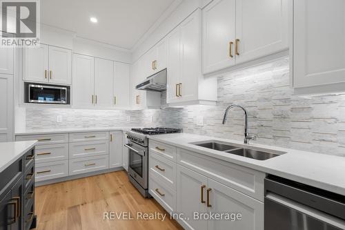 Lot 8 Anchor Road, Thorold (556 - Allanburg/Thorold South), ON - Indoor Photo Showing Kitchen With Double Sink With Upgraded Kitchen