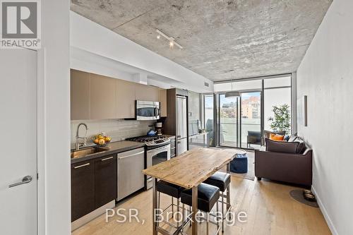 613 - 25 Stafford Street, Toronto, ON - Indoor Photo Showing Kitchen With Stainless Steel Kitchen