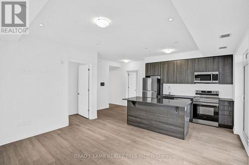 507 - 490 Gordon Krantz Avenue, Milton, ON - Indoor Photo Showing Kitchen With Stainless Steel Kitchen