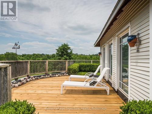 807035 25Th Side Road, Grey Highlands, ON - Outdoor With Deck Patio Veranda With Exterior