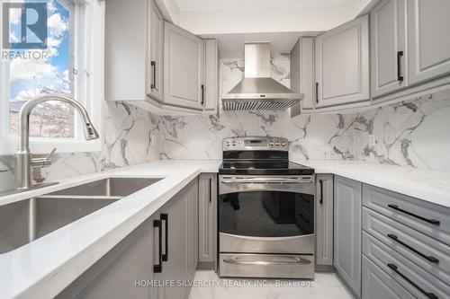 61 Cutters Crescent, Brampton, ON - Indoor Photo Showing Kitchen With Double Sink