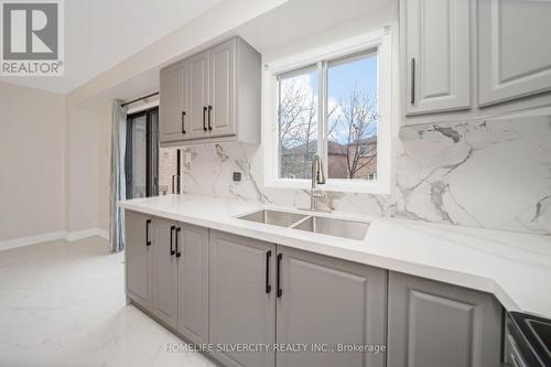 61 Cutters Crescent, Brampton, ON - Indoor Photo Showing Kitchen With Double Sink